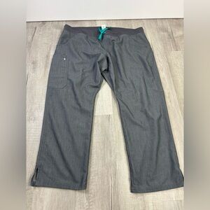FIGS Technical Collection Gray Scrub Pants Size XXL/P